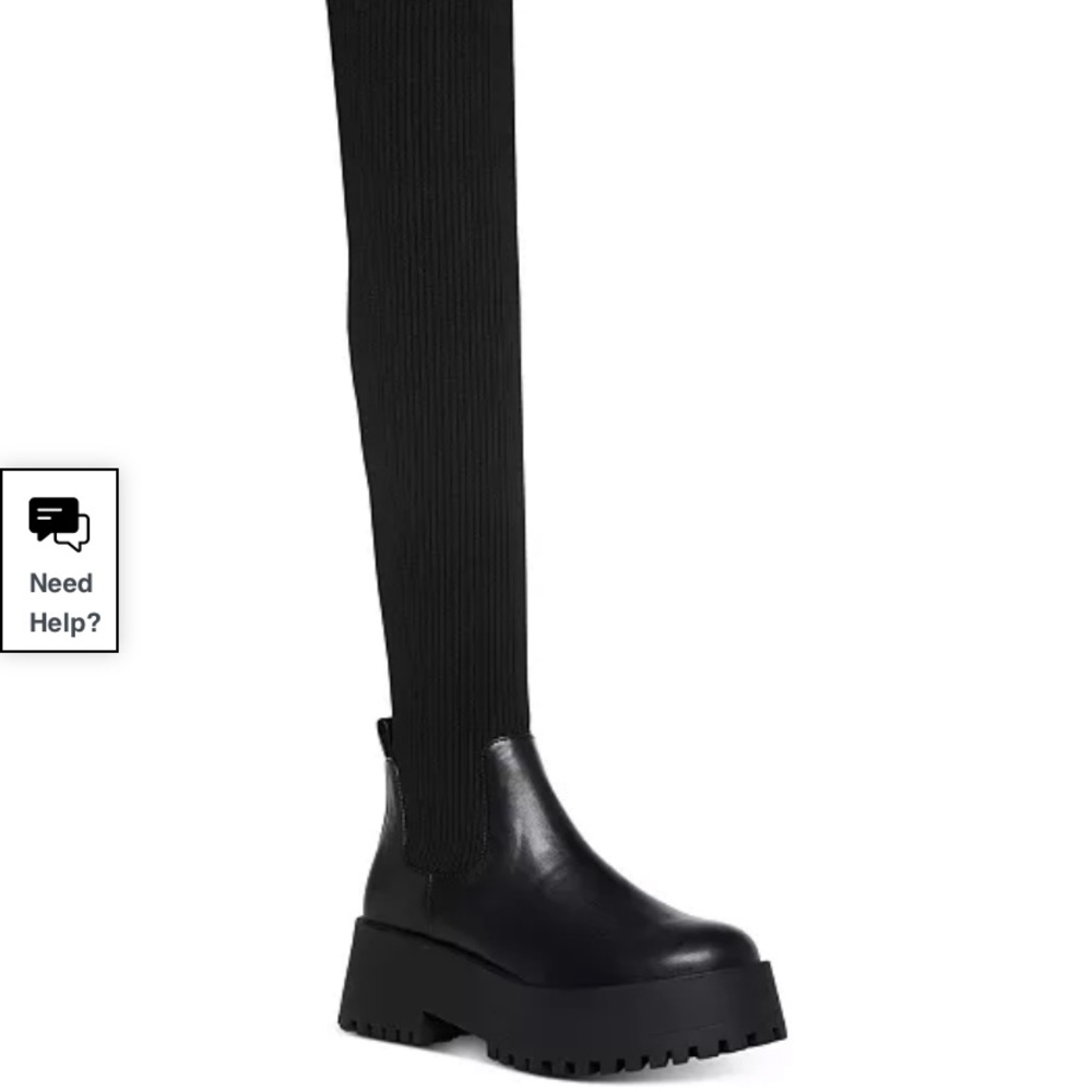 Madden Girl
Scoop Over-the-Knee Knit Lug Sole Boots